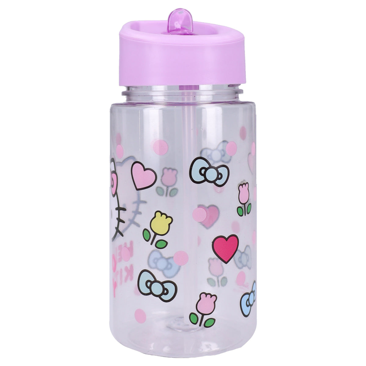 Hello Kitty Wasserflasche 450 ml Trinkflasche für Kinder unterwegs