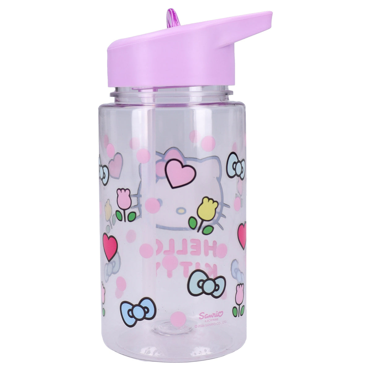 Hello Kitty Wasserflasche 450 ml Trinkflasche für Kinder unterwegs