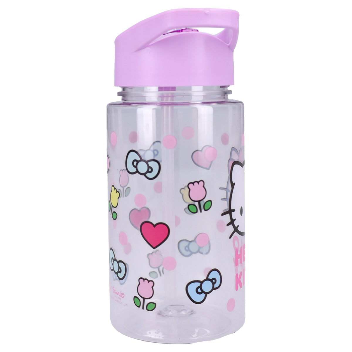 Hello Kitty Wasserflasche 450 ml Trinkflasche für Kinder unterwegs