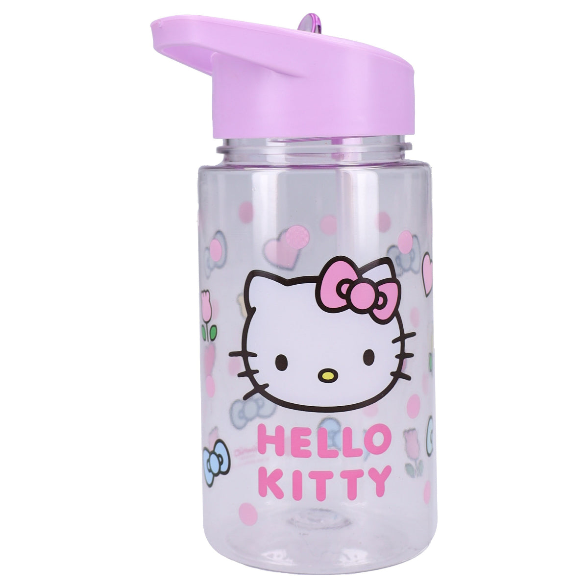 Hello Kitty Wasserflasche 450 ml Trinkflasche für Kinder unterwegs