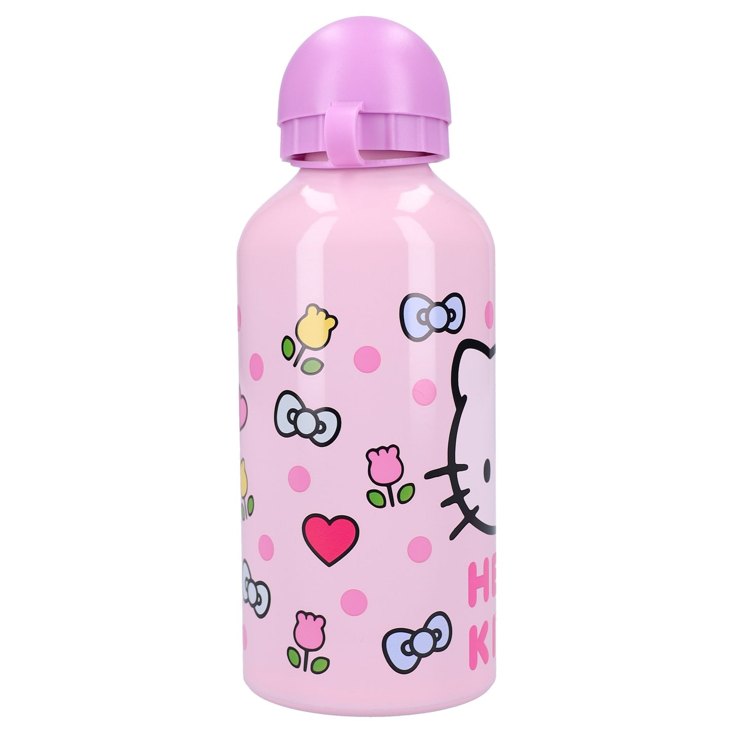 Hello Kitty Wasserflasche 500 ml Aluminium Trinkflasche für Kinder unterwegs