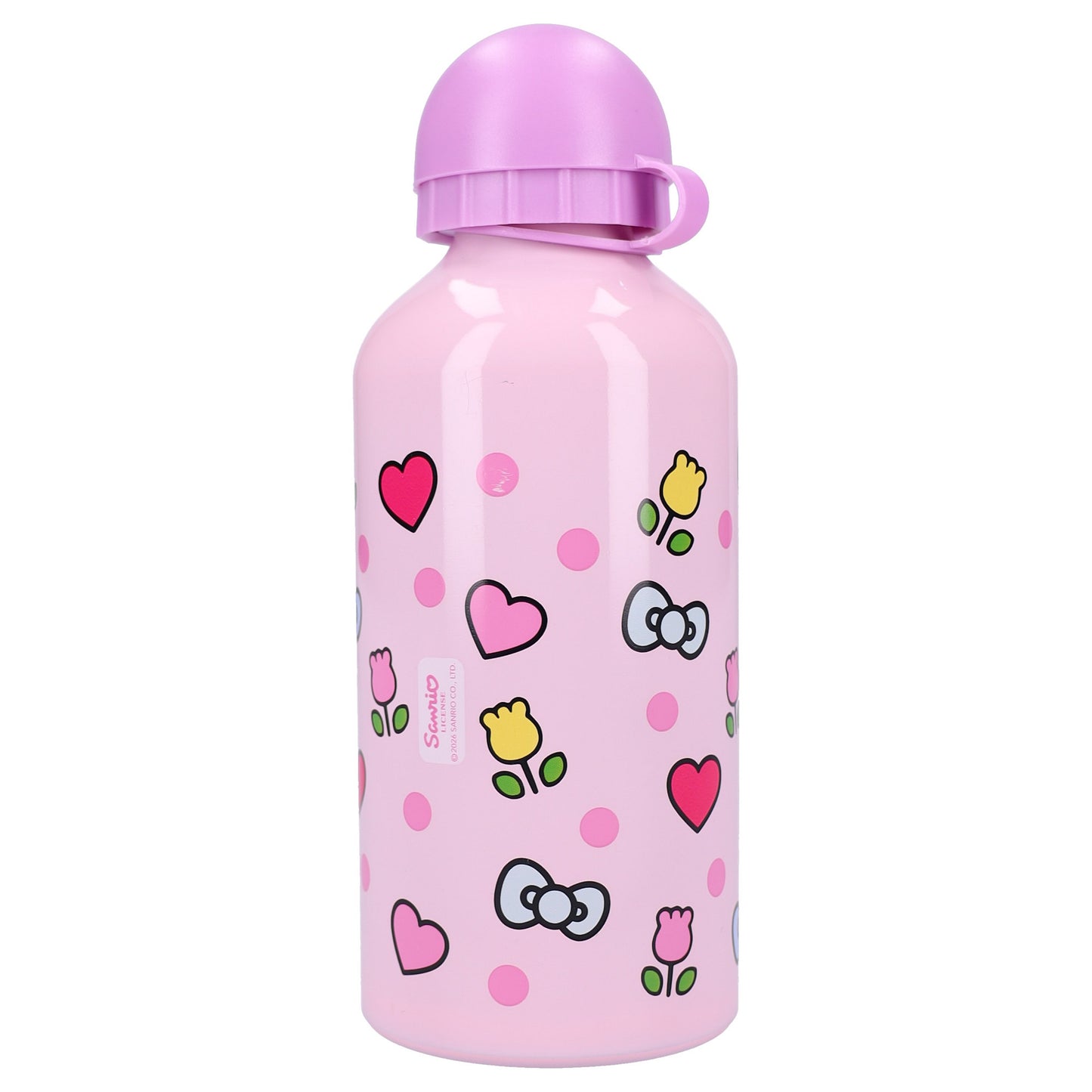 Hello Kitty Wasserflasche 500 ml Aluminium Trinkflasche für Kinder unterwegs