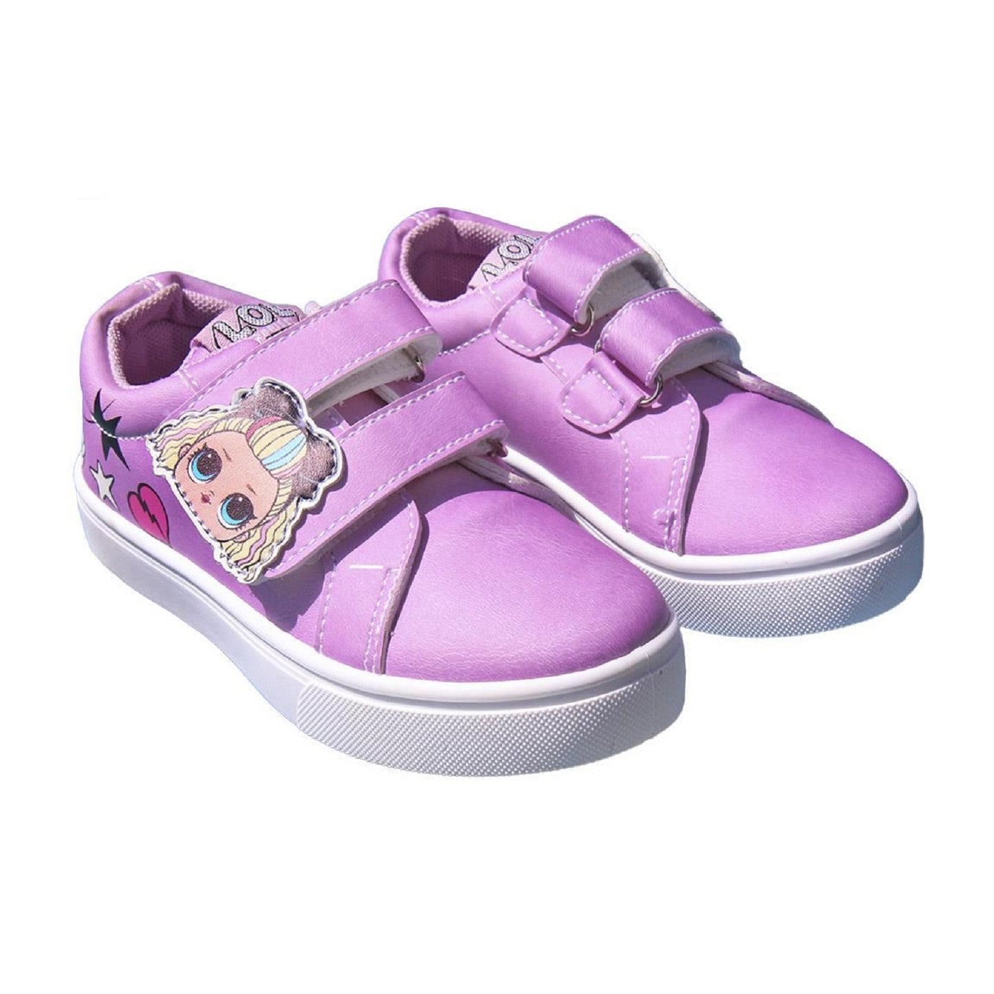LOL Surprise Sneakers – Farbwechselnde Schuhe von Weiß zu Rosa im Sonnenlicht