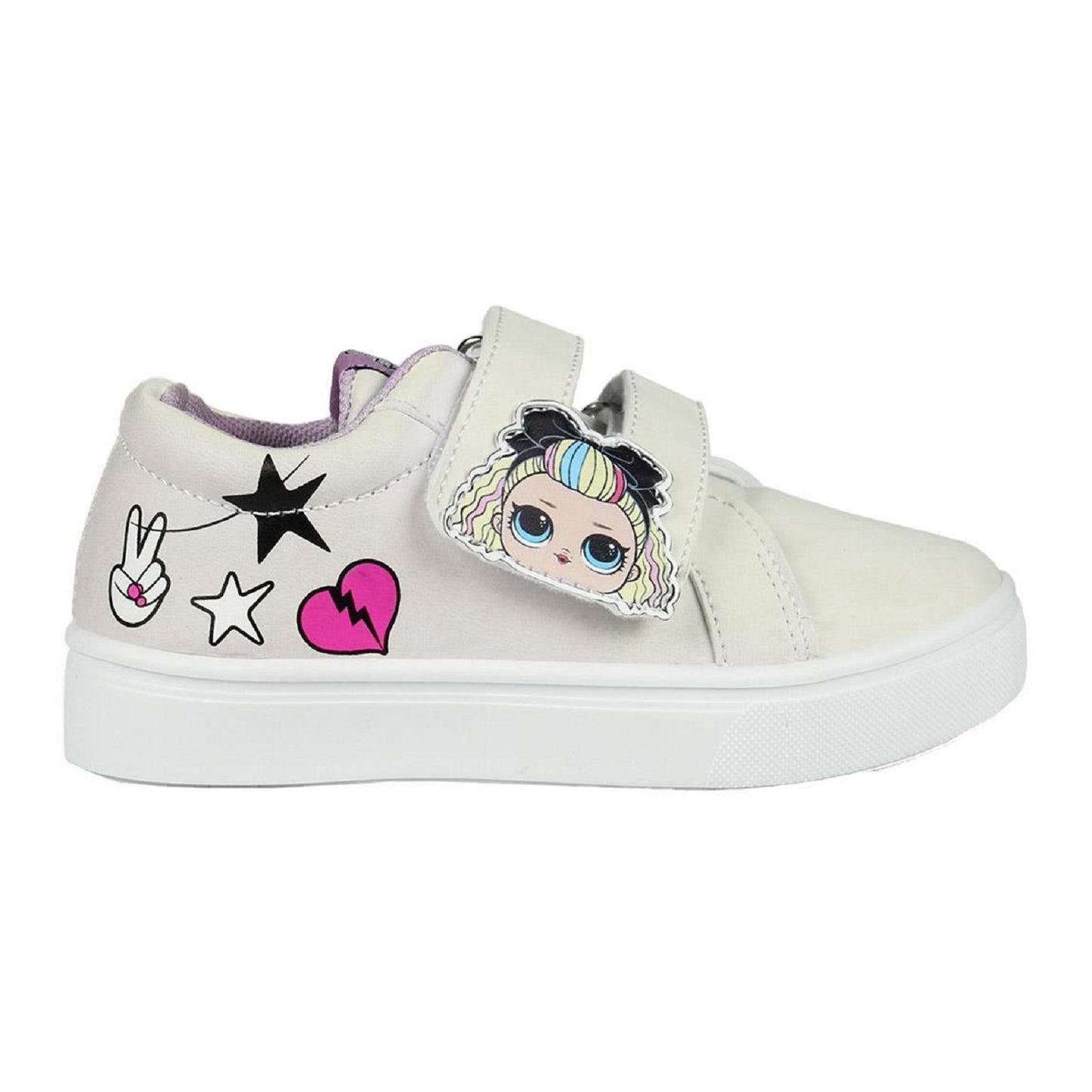 LOL Surprise Sneakers – Farbwechselnde Schuhe von Weiß zu Rosa im Sonnenlicht