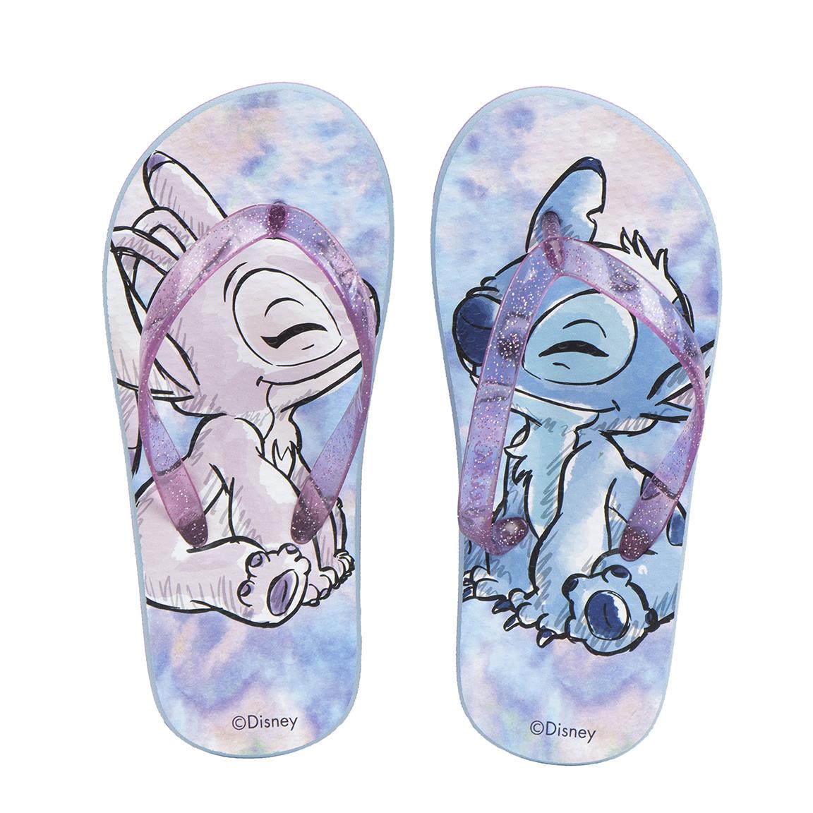 Disney Stitch Premium Flip Flops Kinder Zehentrenner für Schwimmbad Dusche und Strand
