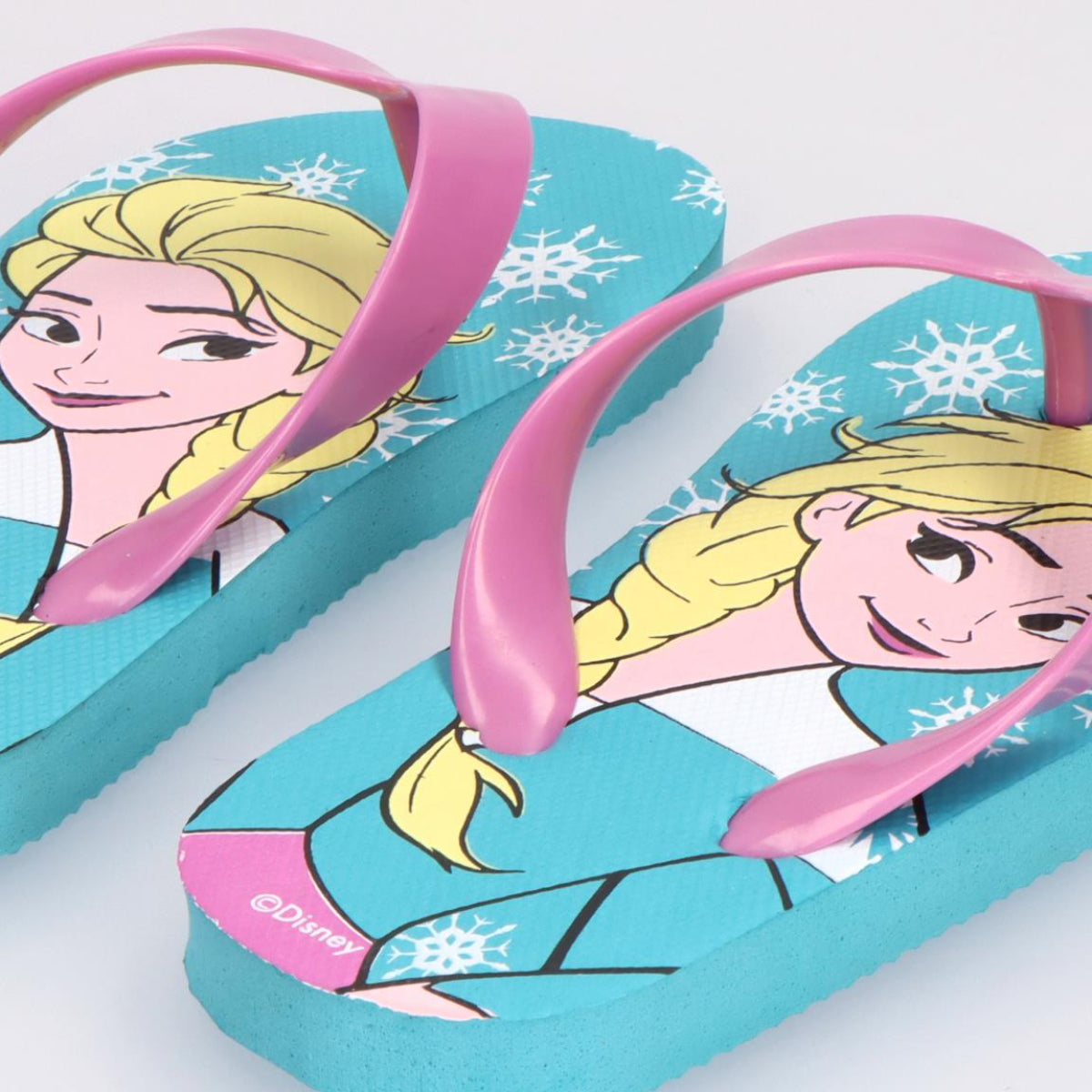 Disney Frozen Kinder Badeschlappen leichte Flip Flops für Sommer Urlaub und Schwimmbad