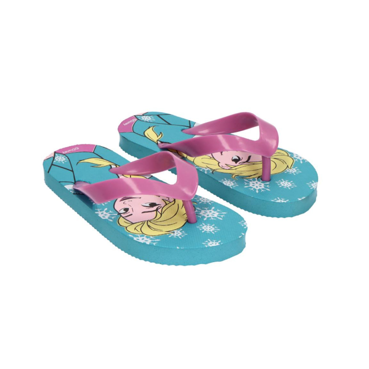 Disney Frozen Kinder Badeschlappen leichte Flip Flops für Sommer Urlaub und Schwimmbad