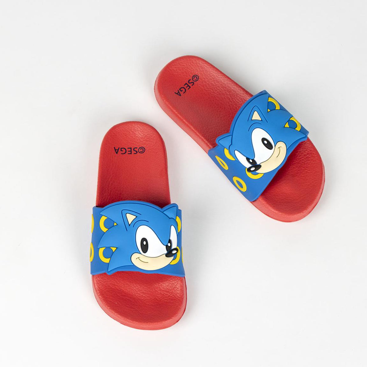 Sonic Kinder Badeschlappen aus EVA für Pool und Strand