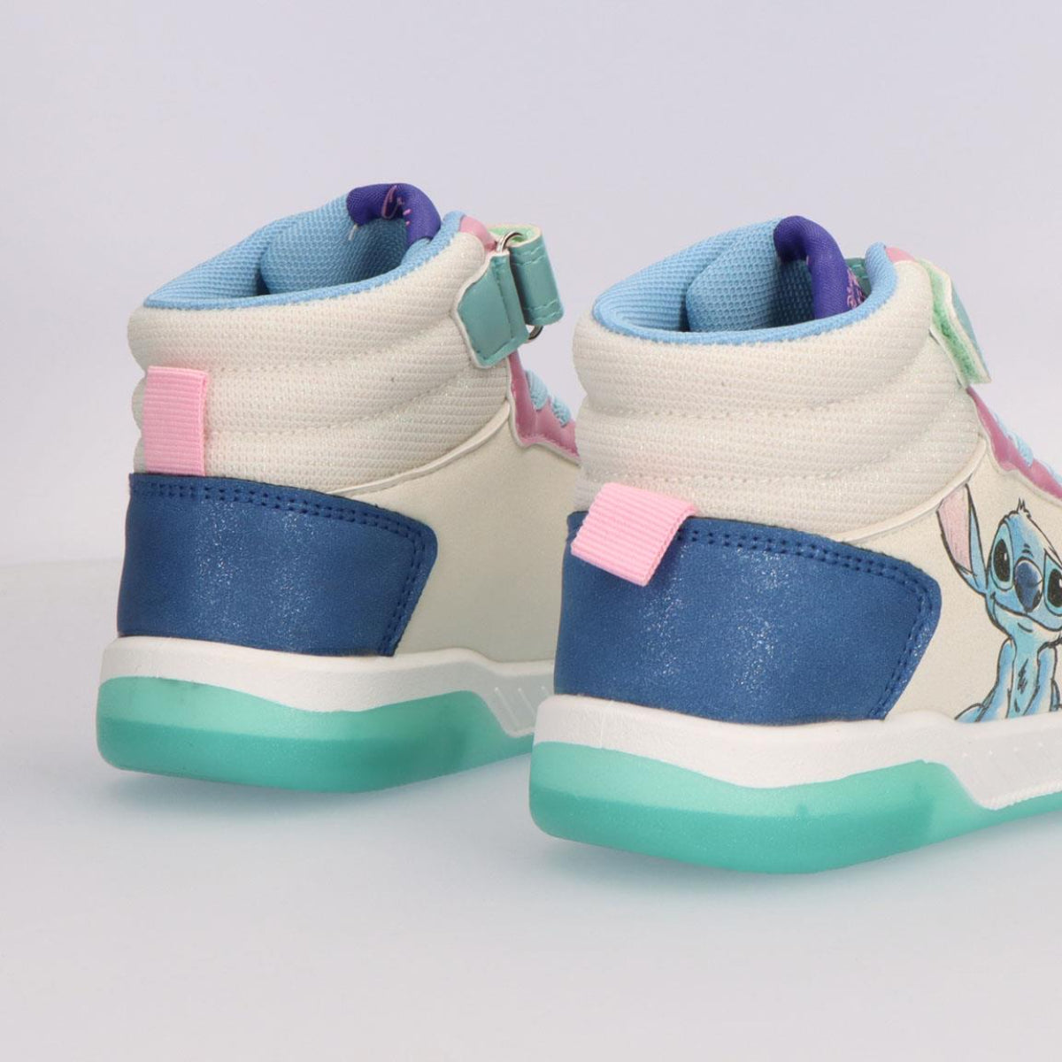 Disney Stitch Kinder Freizeitschuhe mit Licht sportliche Schuhe für Schule und Freizeit