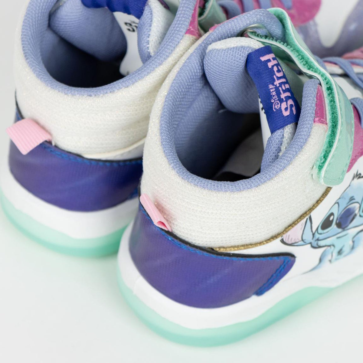 Disney Stitch Kinder Freizeitschuhe mit Licht sportliche Schuhe für Schule und Freizeit
