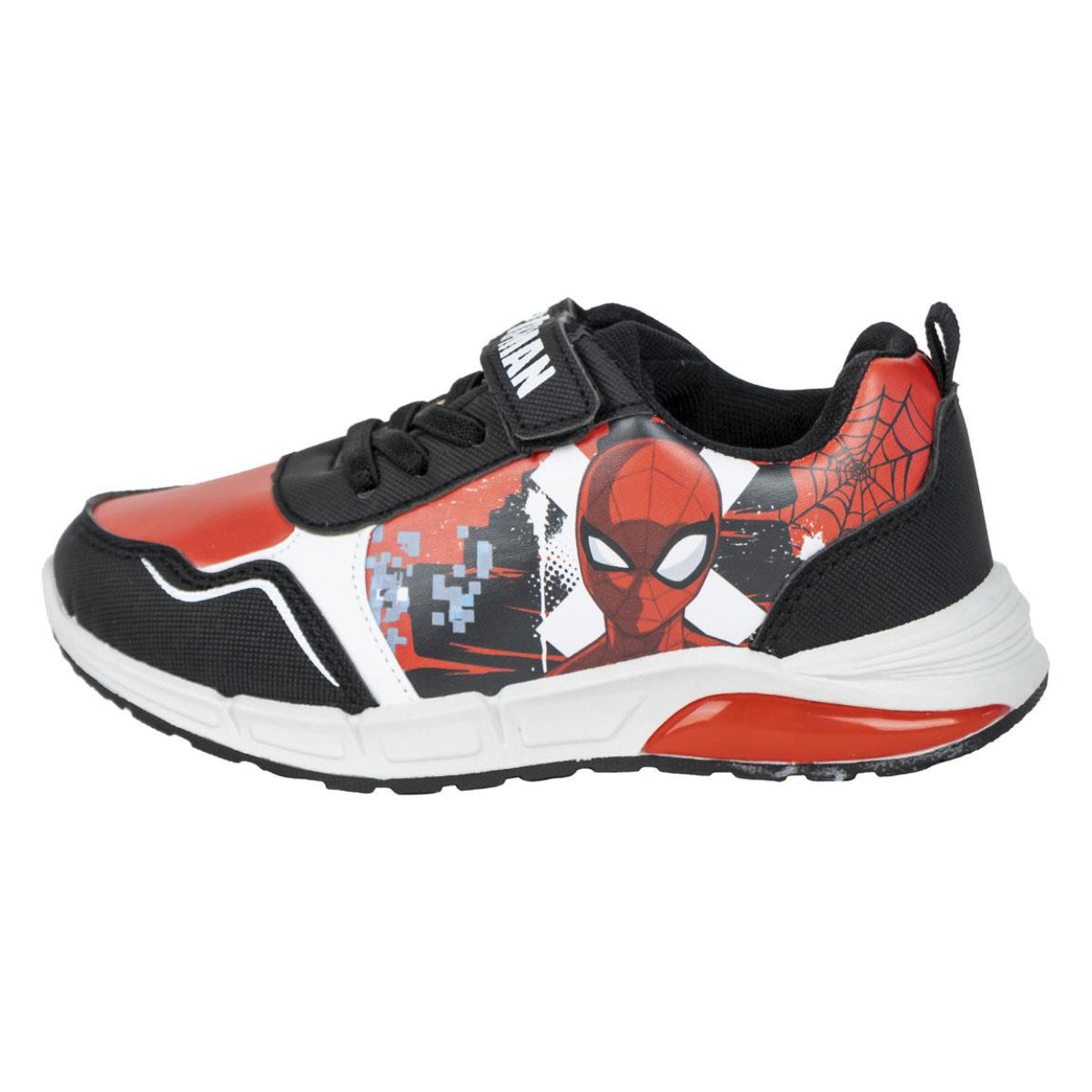 Marvel Spiderman Kinder Schuhe mit Licht Sneaker Freizeitschuhe