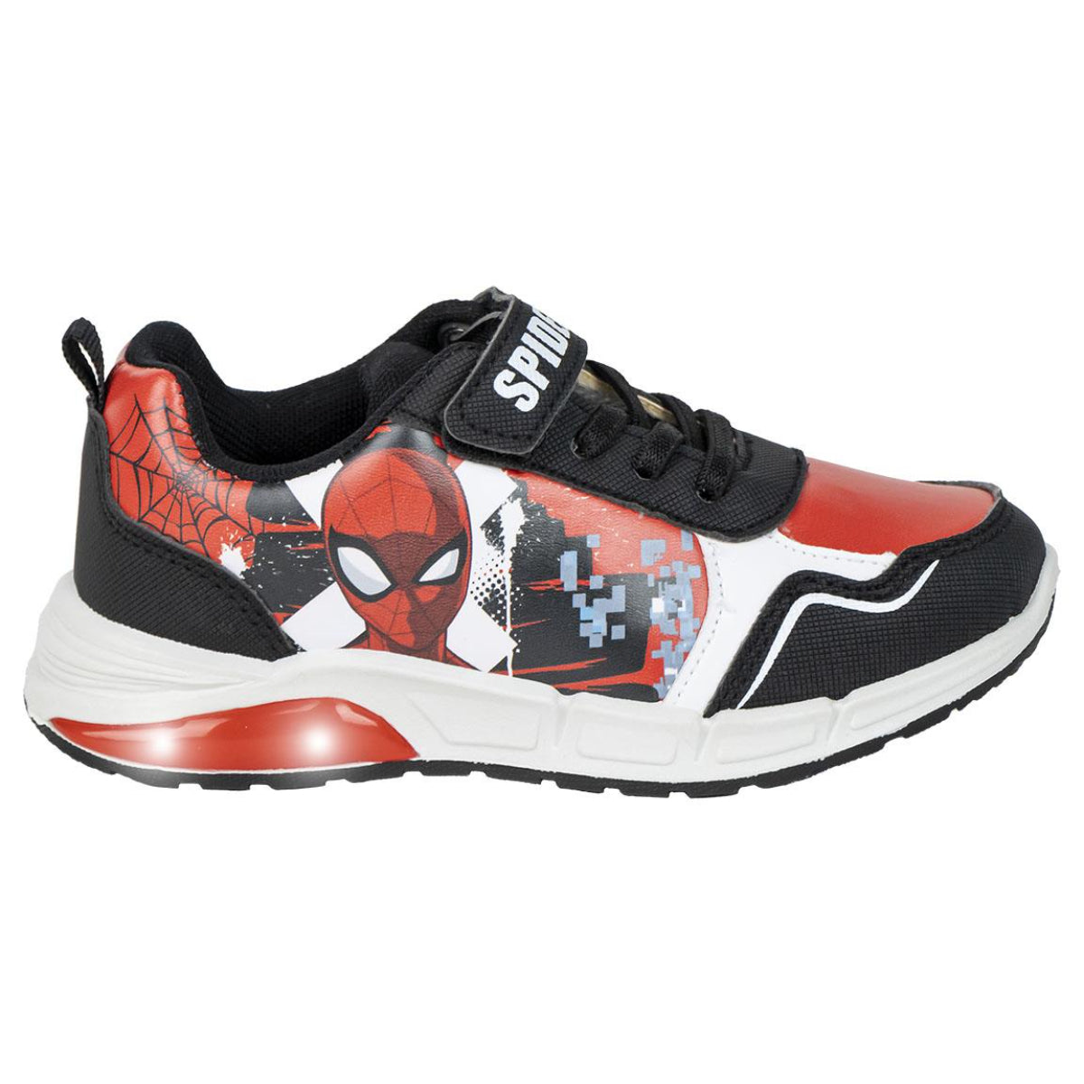 Marvel Spiderman Kinder Schuhe mit Licht Sneaker Freizeitschuhe