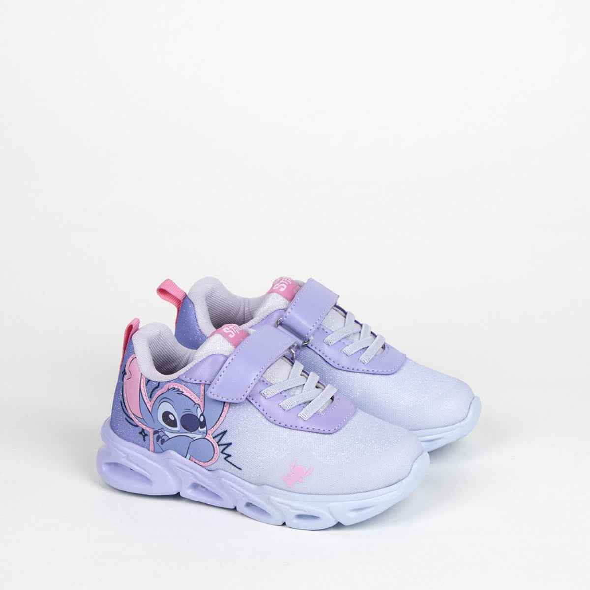 Disney Stitch Kinder Sportschuhe mit Lichteffekt leichte Freizeitschuhe