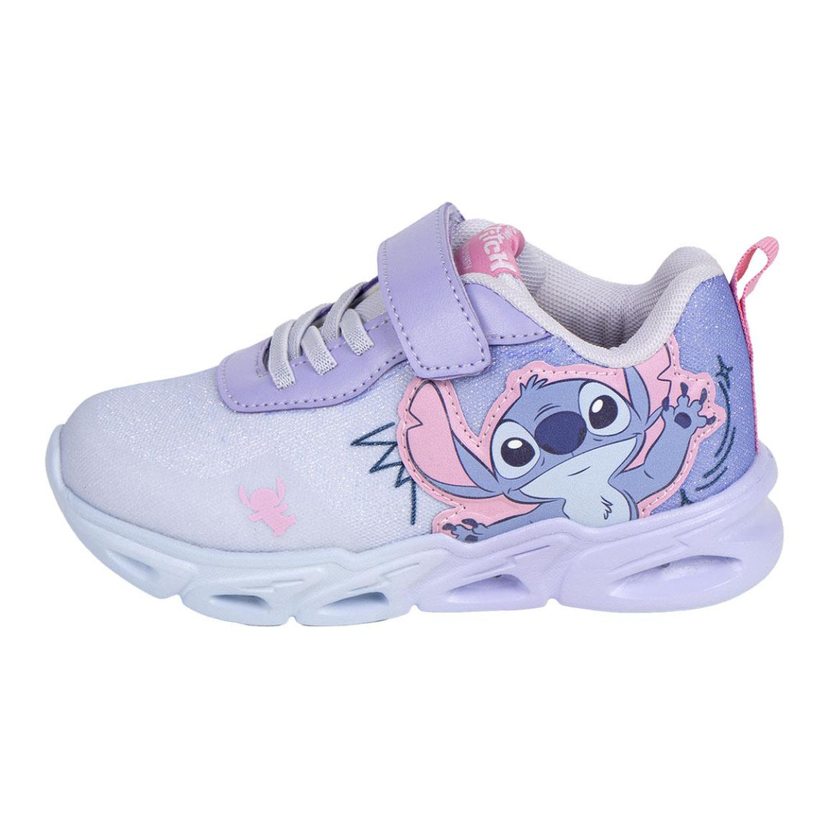 Disney Stitch Kinder Sportschuhe mit Lichteffekt leichte Freizeitschuhe