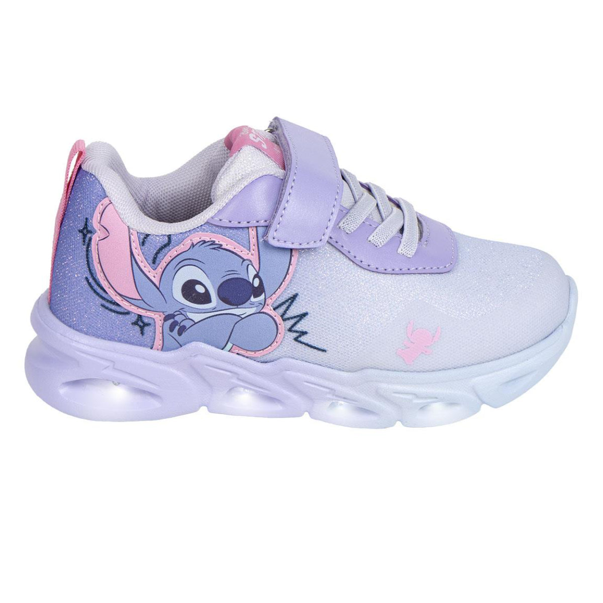 Disney Stitch Kinder Sportschuhe mit Lichteffekt leichte Freizeitschuhe