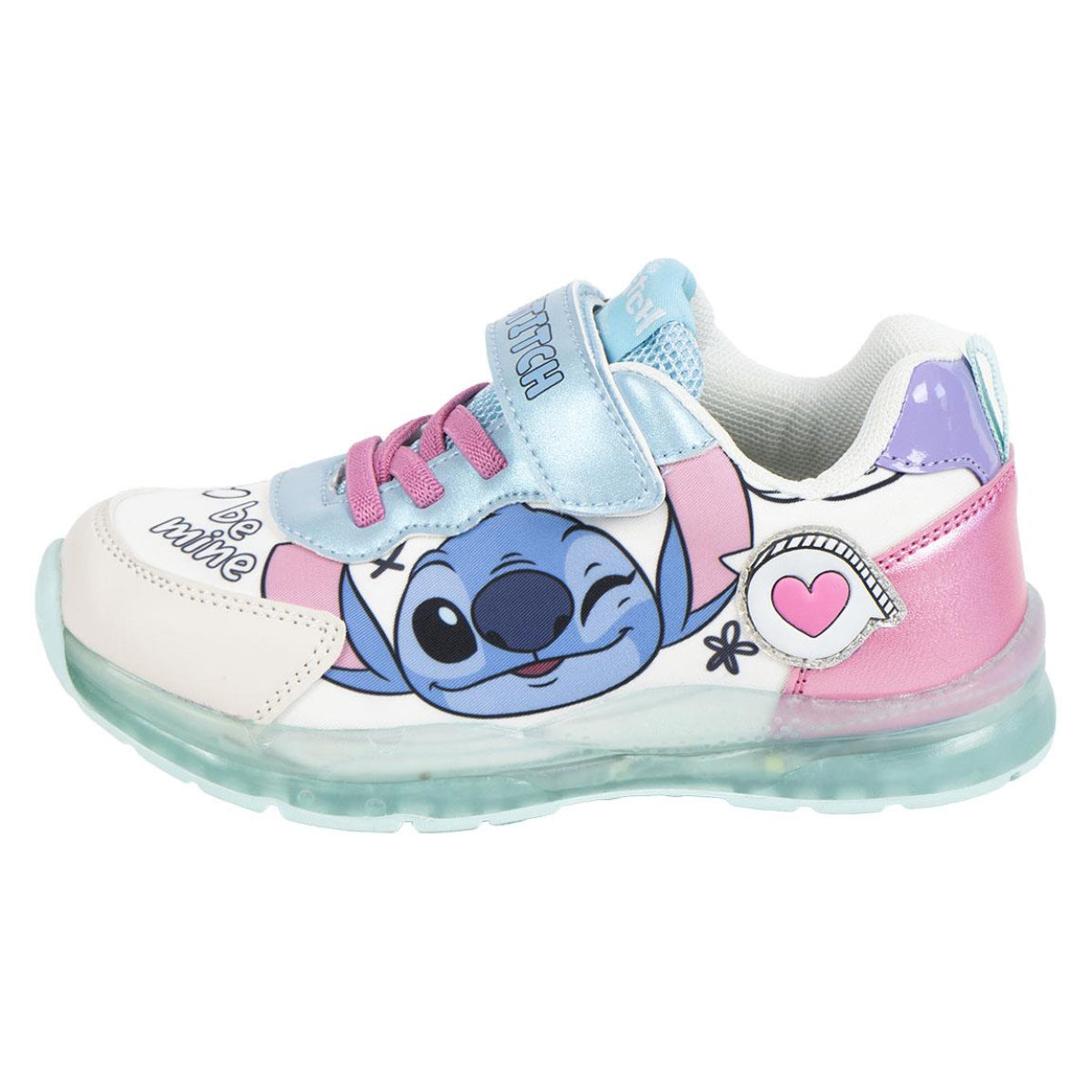 Disney Stitch Sportschuhe Mädchen Sneaker mit Lichteffekt für Schule und Freizeit