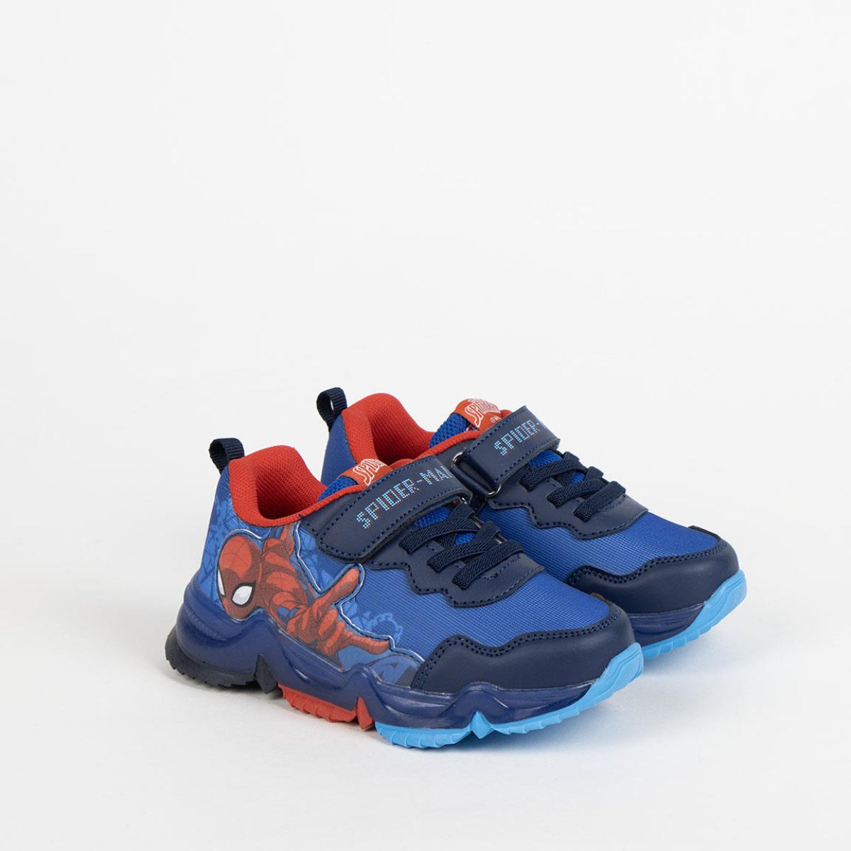 Spiderman Kinder Sneaker mit Lichteffekt Polyurethanleder