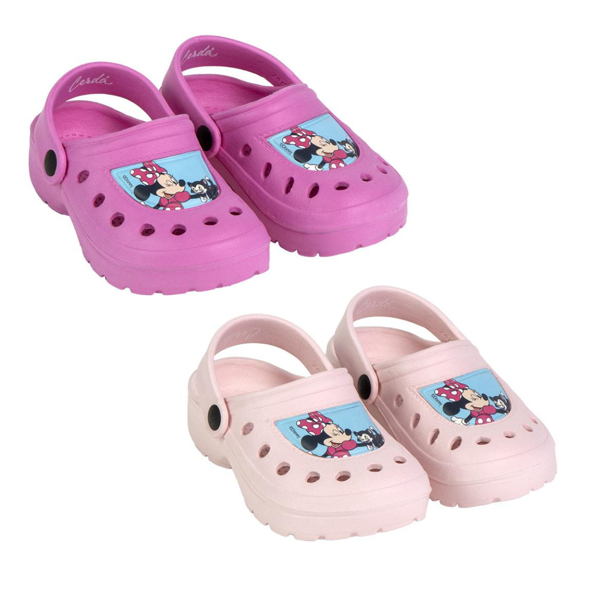 Disney Minnie Mouse Clogs Premium Leichte Freizeitschuhe & Gartenschuhe für Outdoor & Zuhause
