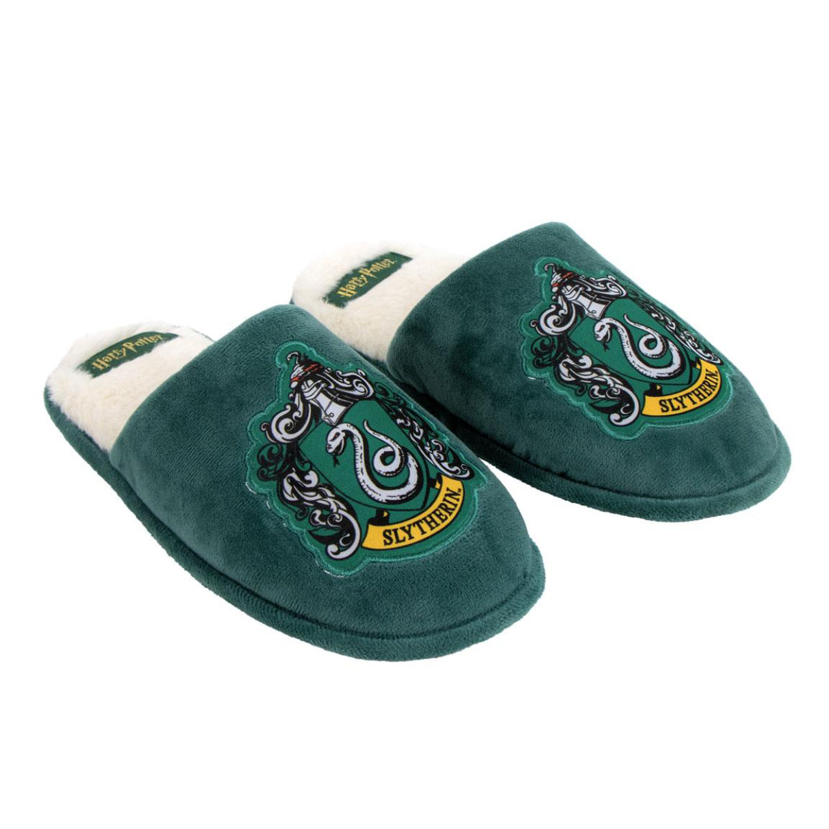 Harry Potter Lifestyle Hausschuhe – Slytherin Slipper für Damen und Herren