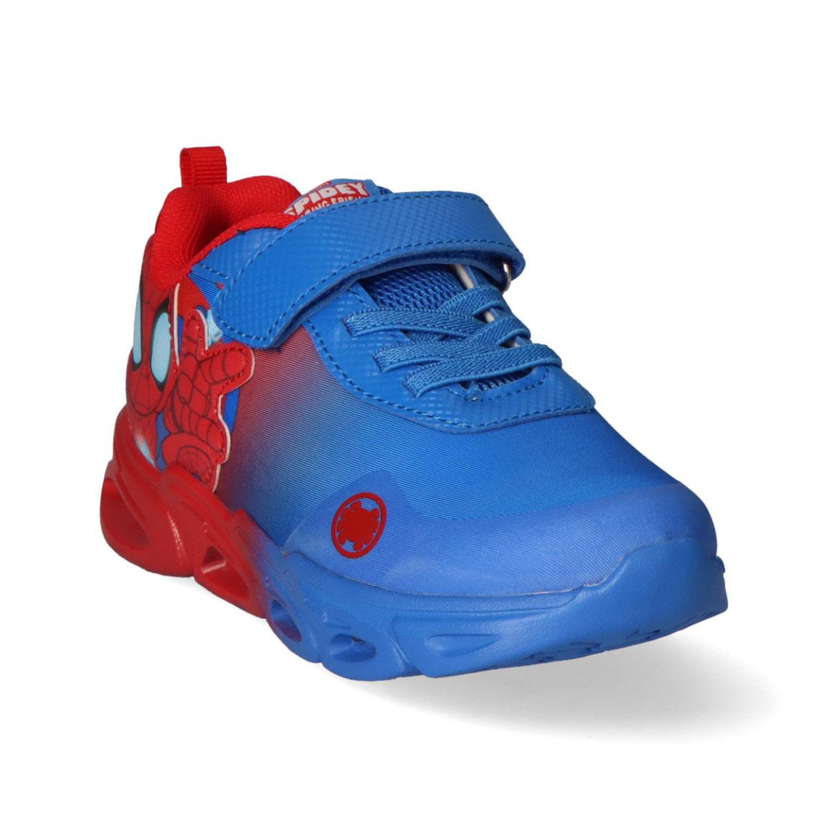 Spidey Sneaker für Kinder mit leichter EVA Außensohle und Lichteffekt