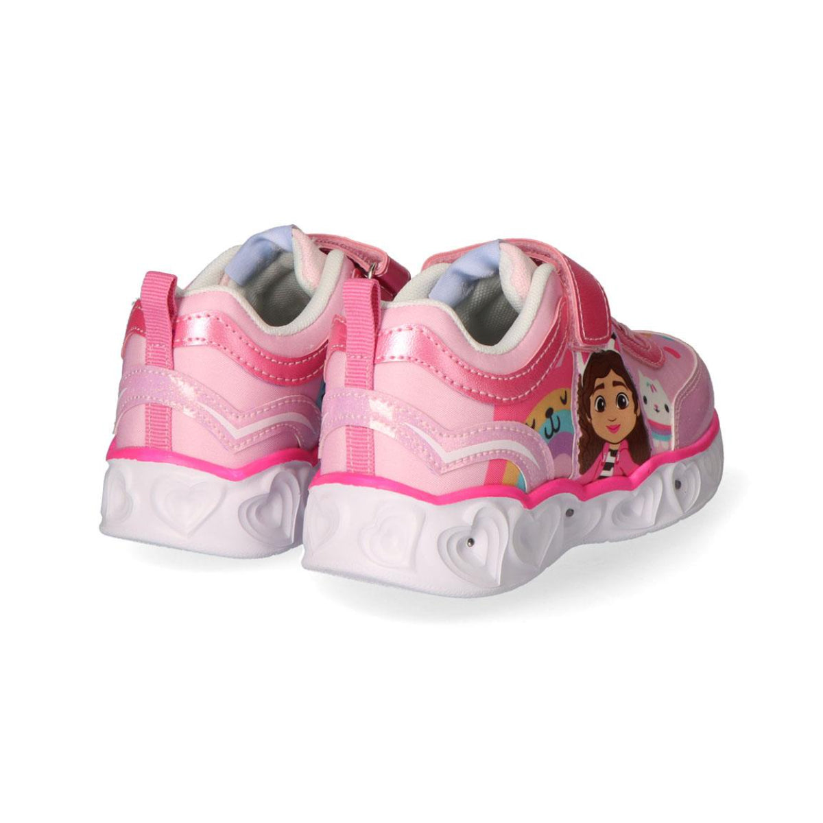 Gabby’s Dollhouse Sneaker für Kinder mit leichter EVA Sohle und Lichteffekt