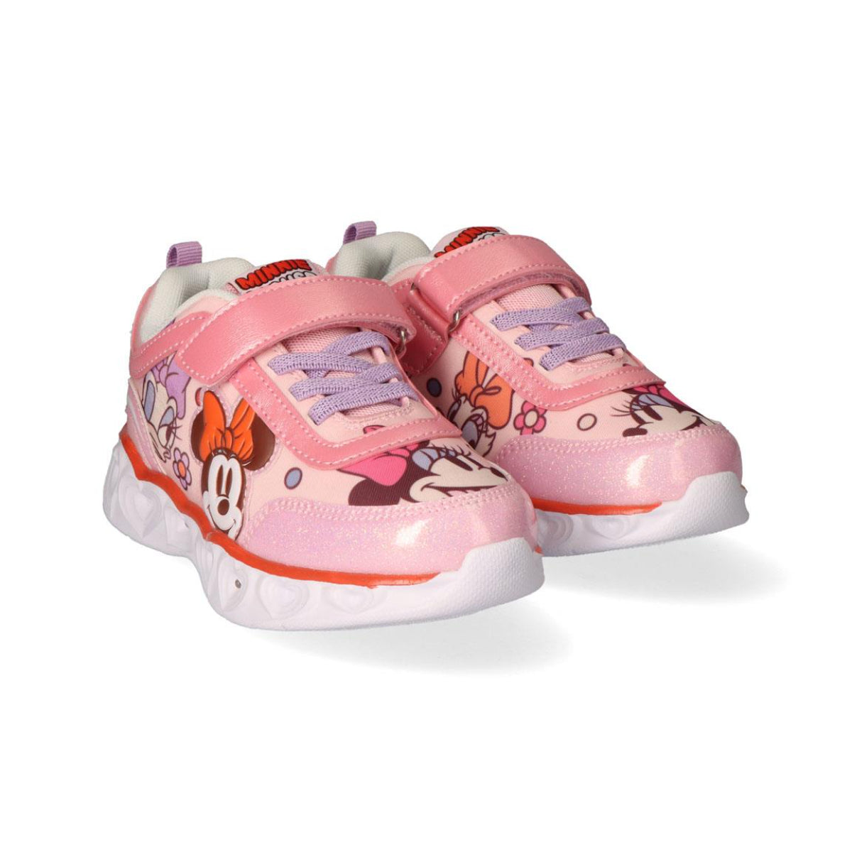 Disney Minnie Kinder Freizeitschuhe mit Licht sportliche Schuhe für Schule und Freizeit