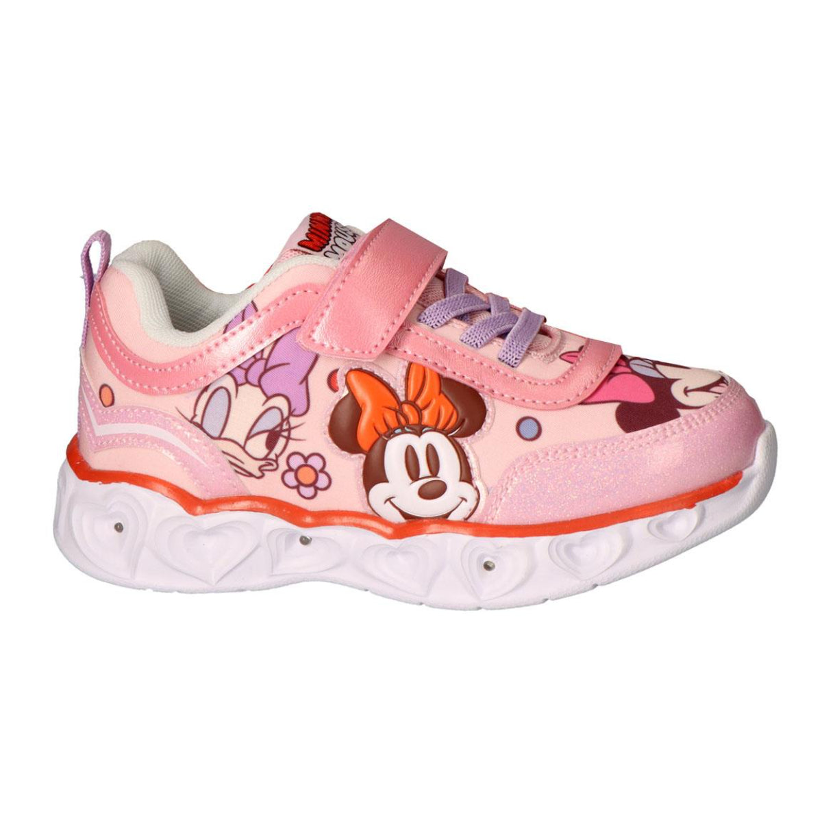 Disney Minnie Kinder Freizeitschuhe mit Licht sportliche Schuhe für Schule und Freizeit