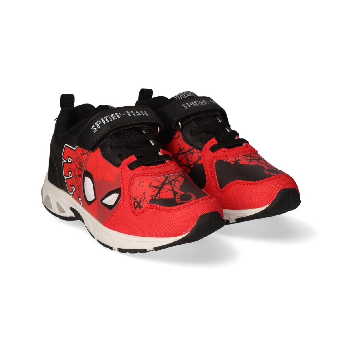Spider Man Kinder Schuhe mit Lichtsohle und rutschfestem Profil
