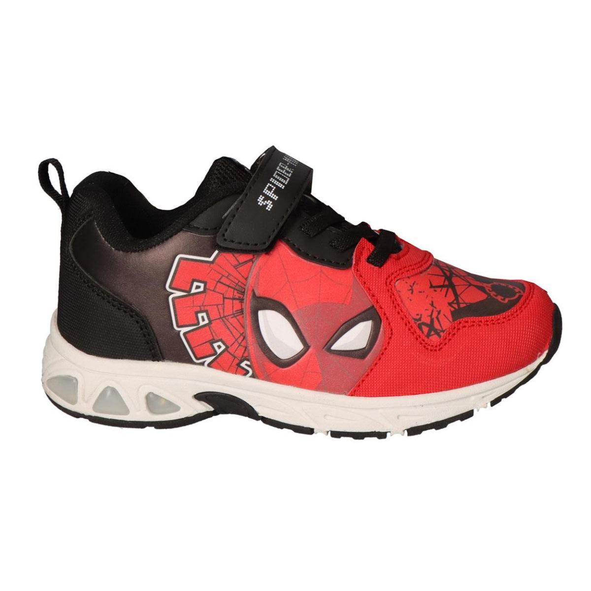Spider Man Kinder Schuhe mit Lichtsohle und rutschfestem Profil