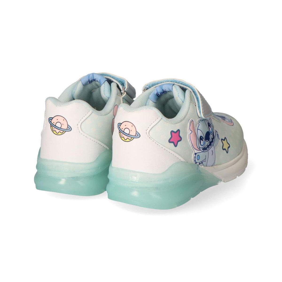 Disney Stitch Kinder Sneaker mit Lichteffekt aus Polyurethanleder