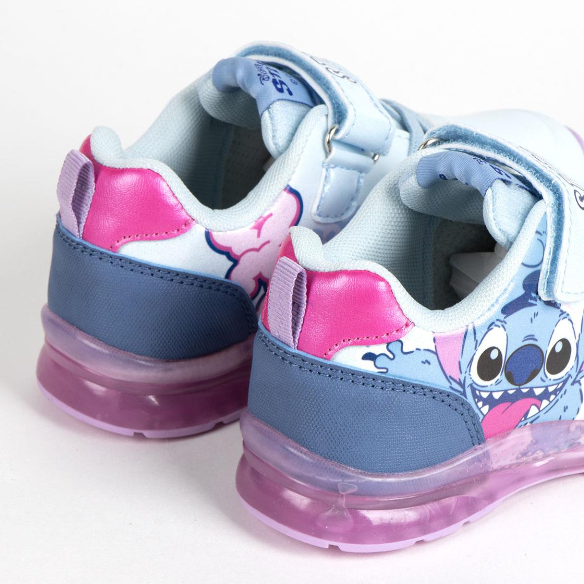 Disney Stitch Sneaker Kinder mit LED Lichteffekt Freizeitschuhe Mädchen