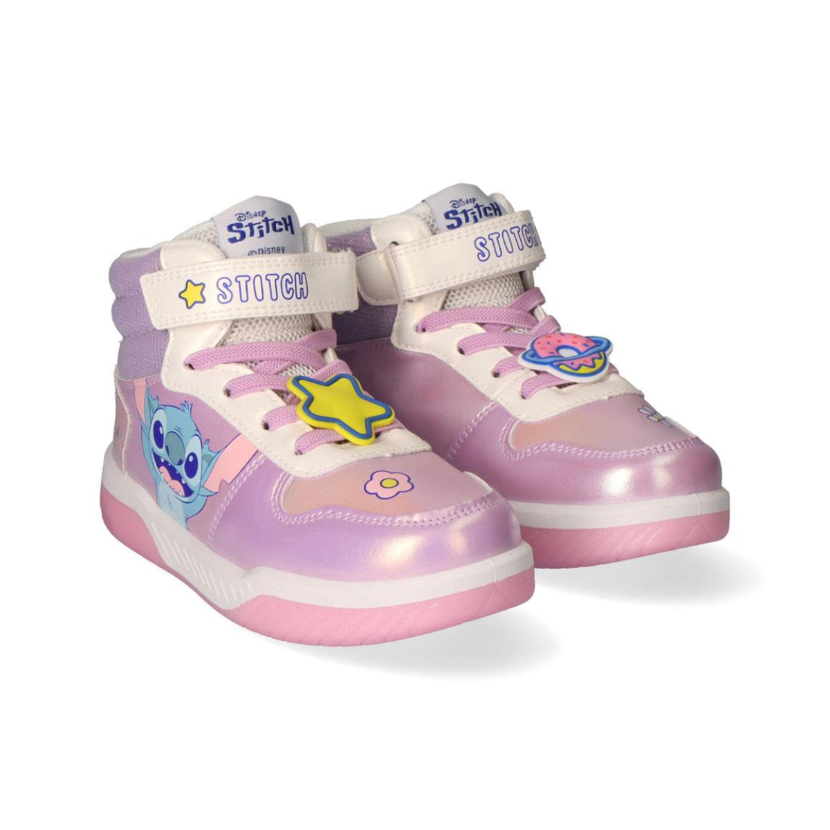 Disney Stitch Kinder Sportschuhe mit Lichteffekt PVC Sohle