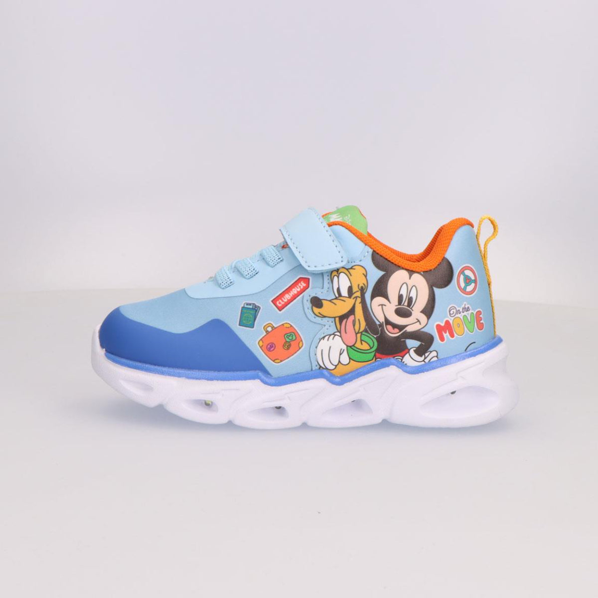 Disney Mickey Kinder Sportschuhe mit Lichteffekt leichte Sohle