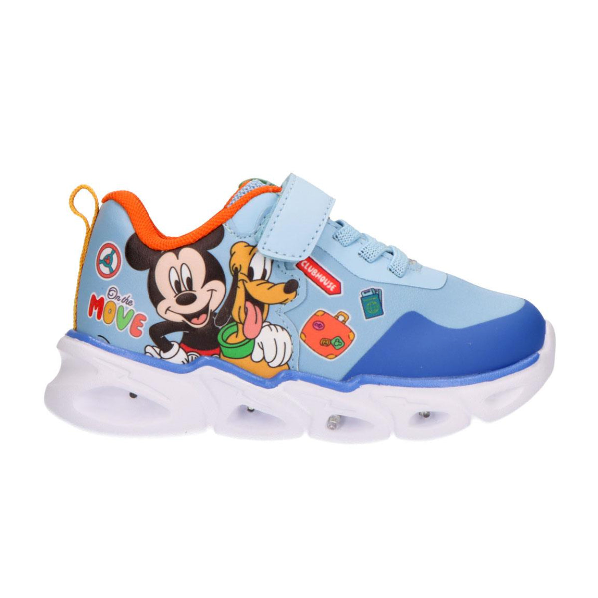 Disney Mickey Kinder Sportschuhe mit Lichteffekt leichte Sohle