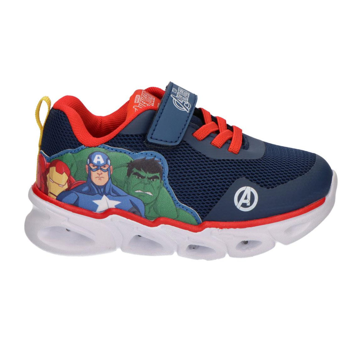 Marvel Avengers Kinder Schuhe mit Licht Sportschuhe Freizeitschuhe sportliche Schuhe
