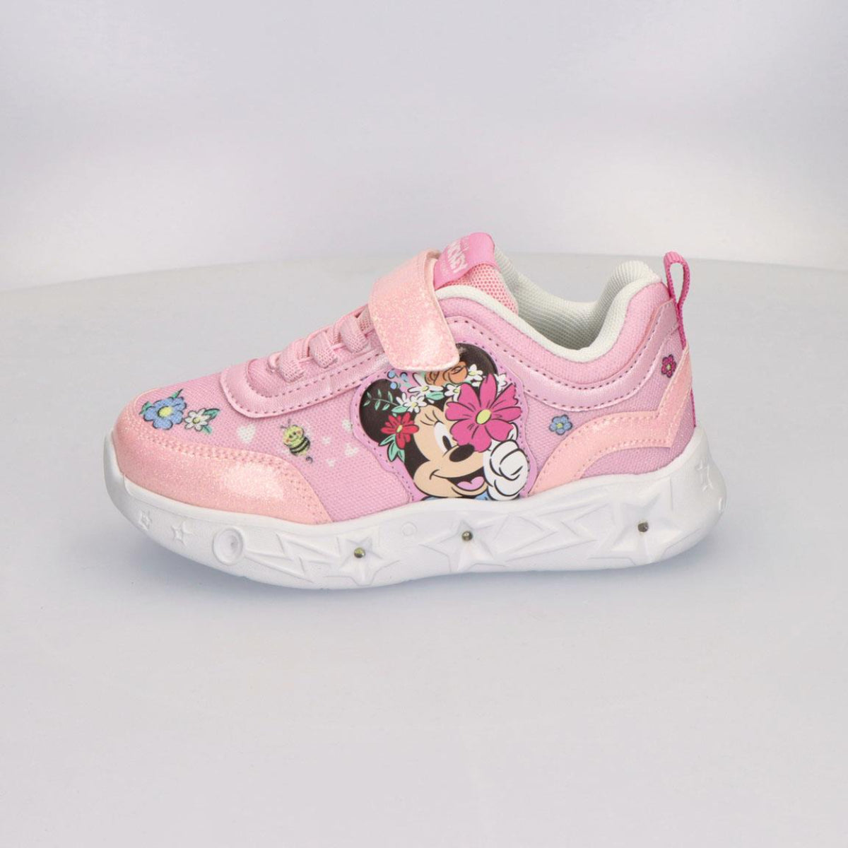 Disney Minnie Kinder Freizeitschuhe mit Licht sportliche Schuhe für Schule und Freizeit