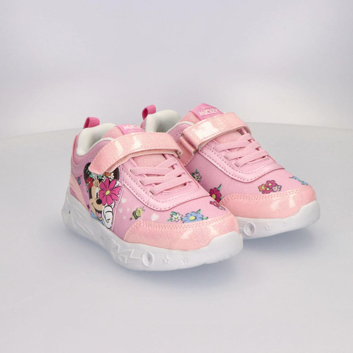 Disney Minnie Kinder Freizeitschuhe mit Licht sportliche Schuhe für Schule und Freizeit