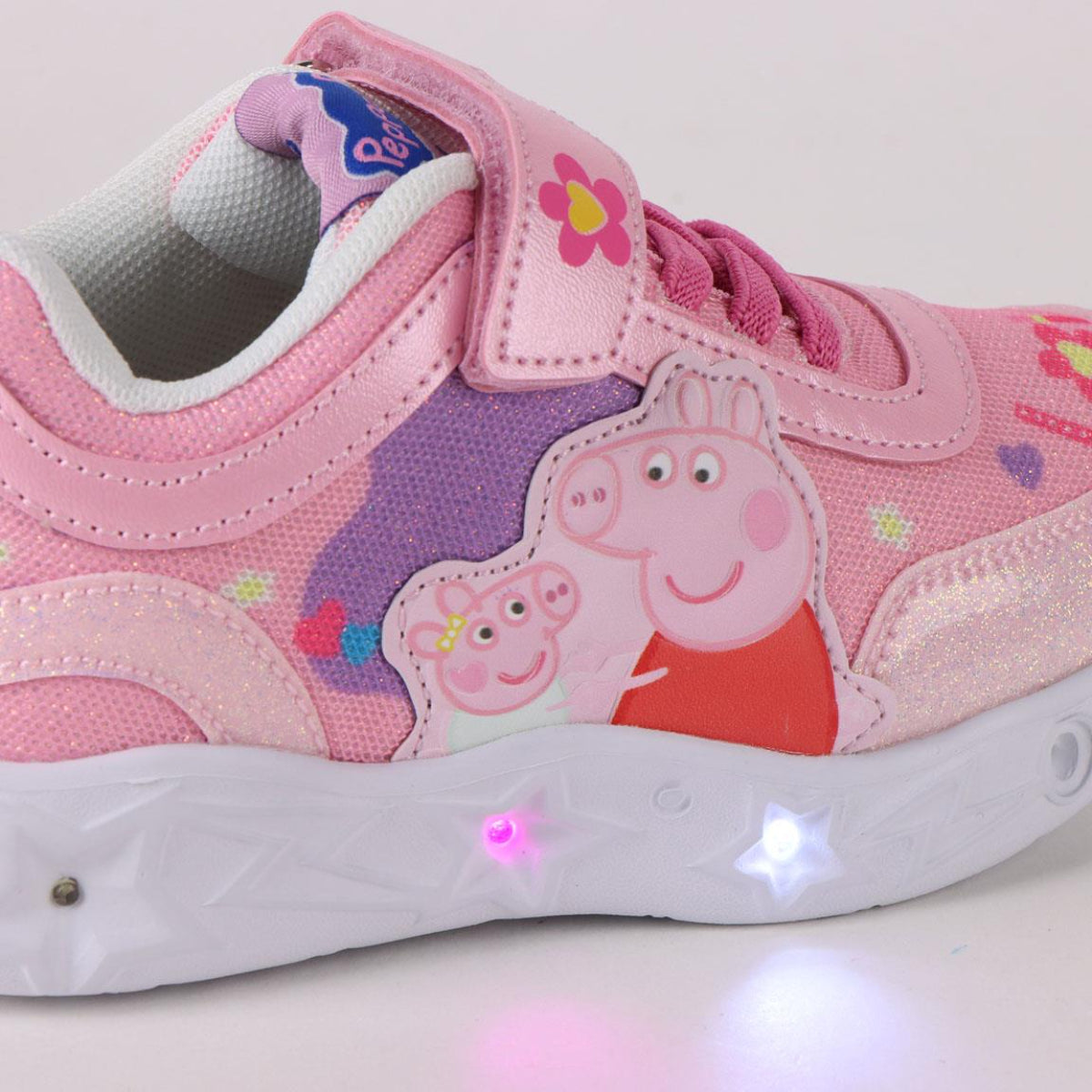 Peppa Pig Kinder Sportschuhe mit Lichteffekt leichte Freizeitschuhe