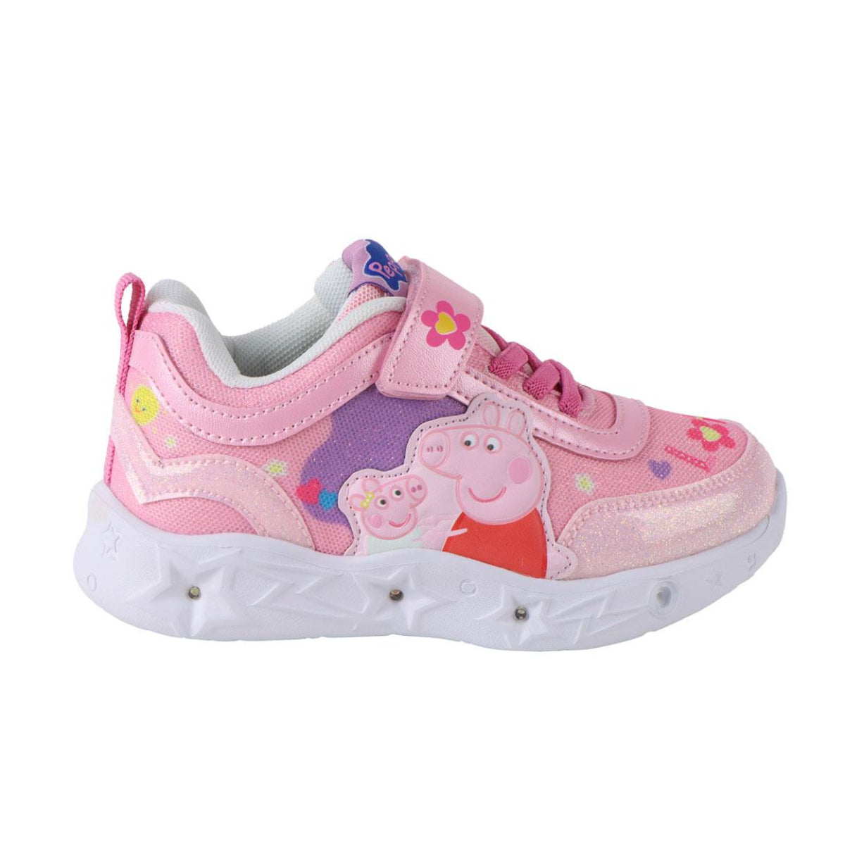 Peppa Pig Kinder Sportschuhe mit Lichteffekt leichte Freizeitschuhe
