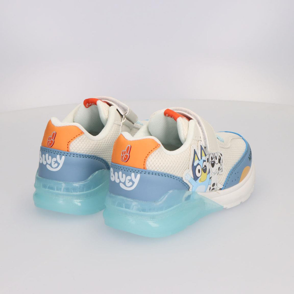Bluey Sportschuhe Kinder Sneaker mit Lichteffekt für Schule und Freizeit Ausflüge