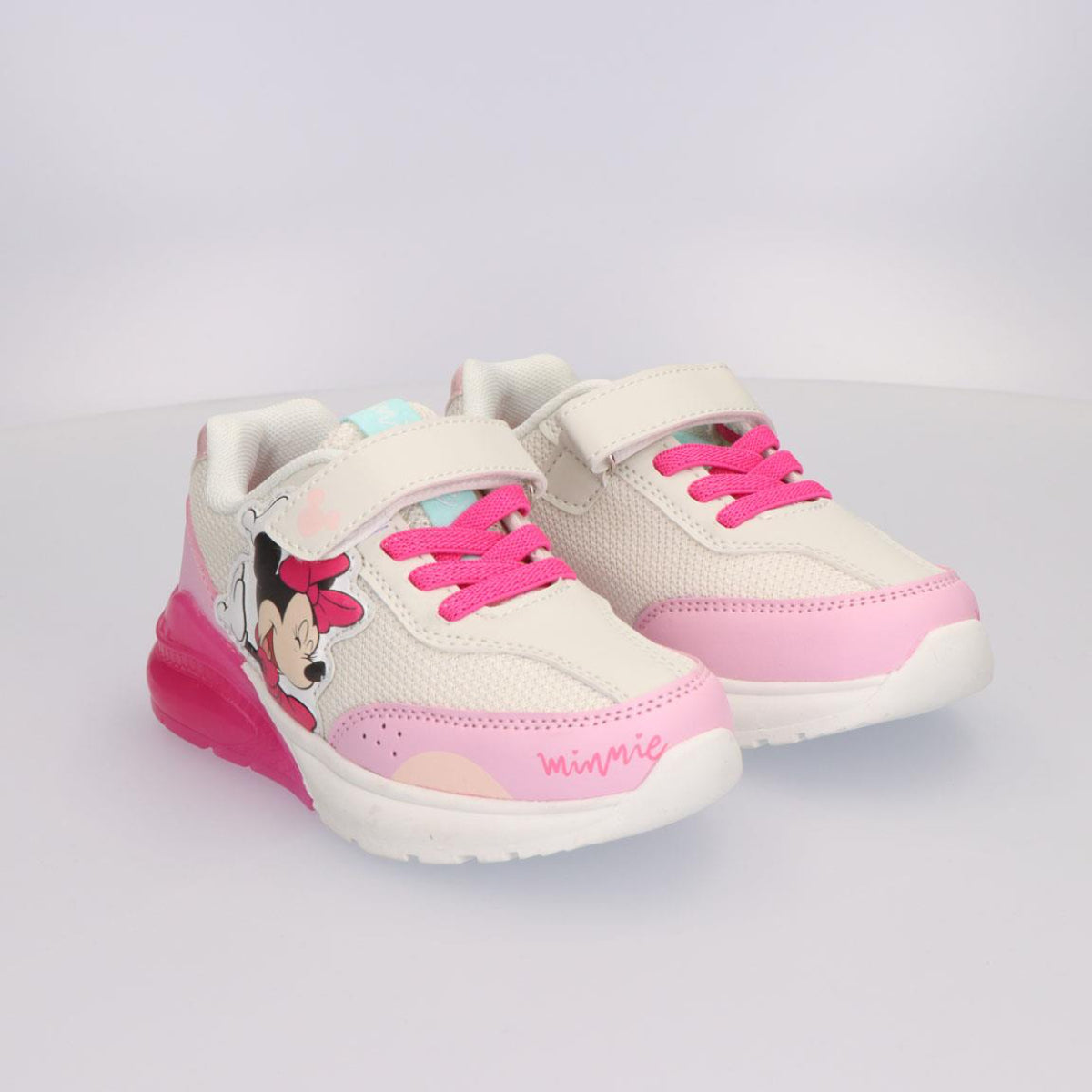 Disney Minnie Mouse Sportschuhe Mädchen Sneaker mit Lichteffekt für Schule und Freizeit