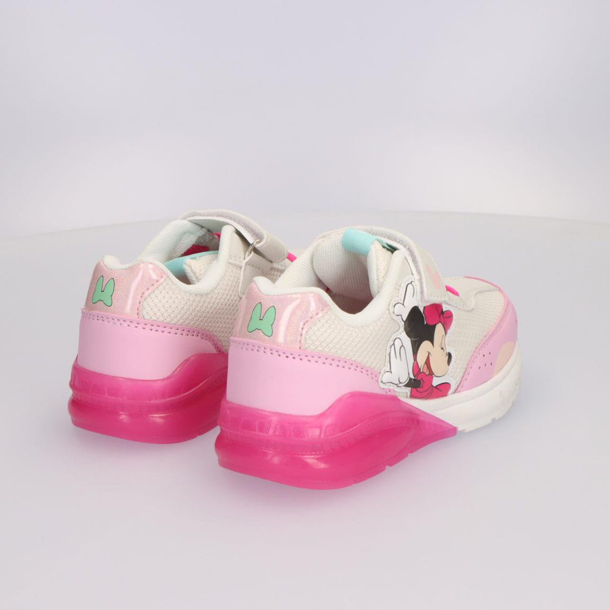 Disney Minnie Mouse Sportschuhe Mädchen Sneaker mit Lichteffekt für Schule und Freizeit