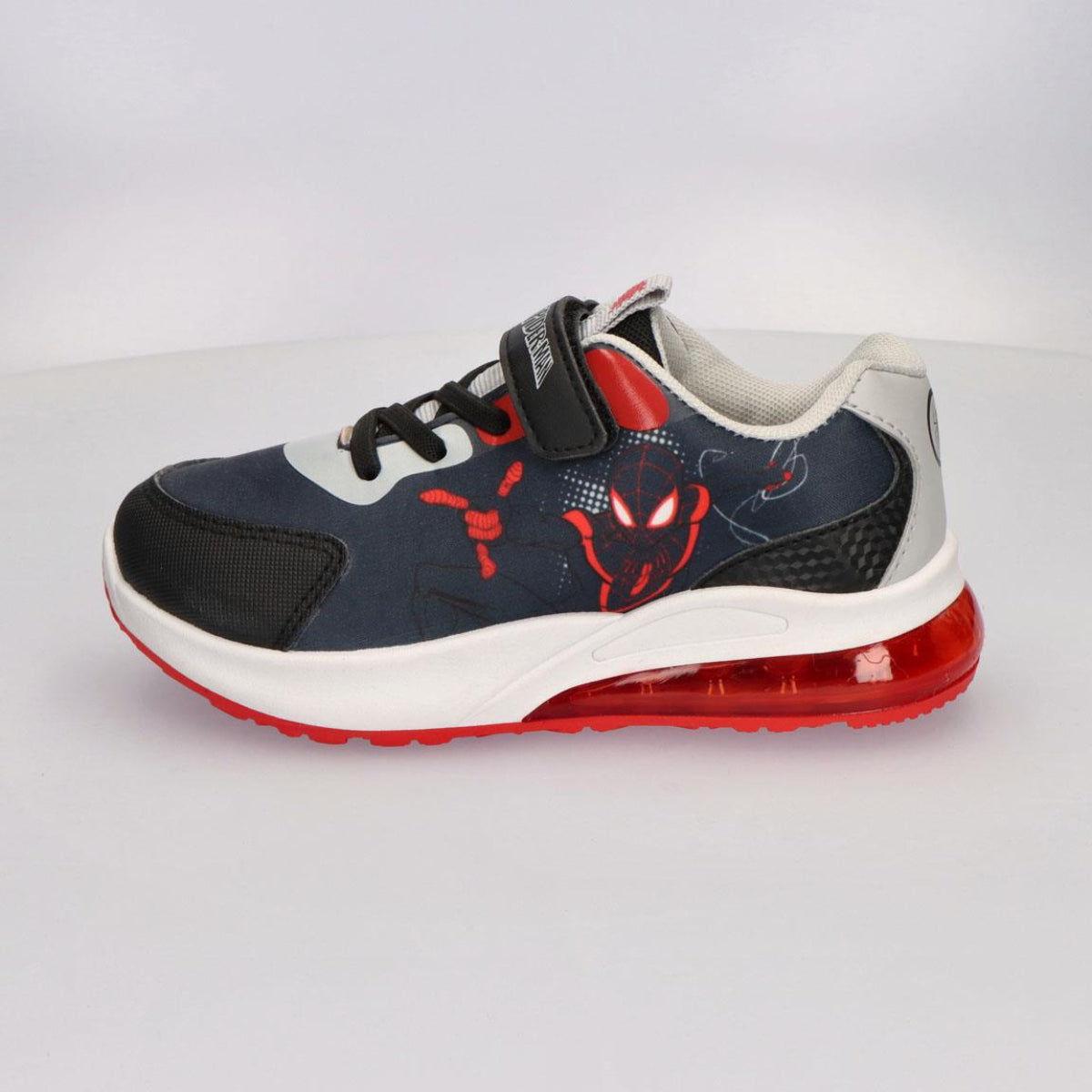 Marvel Spider-Man Kinder Schuhe mit Lichteffekt für Spielplatz und unterwegs