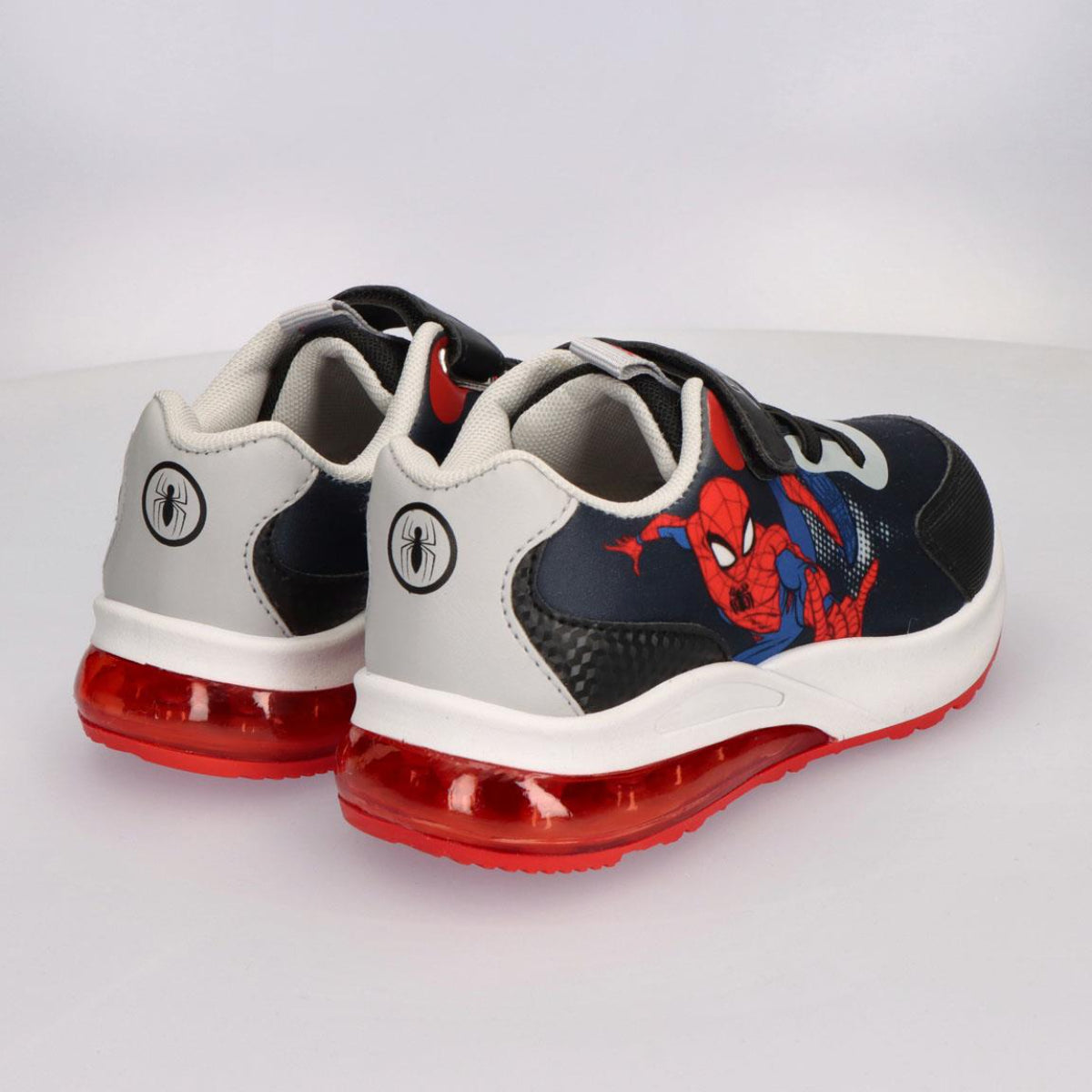 Marvel Spider-Man Kinder Schuhe mit Lichteffekt für Spielplatz und unterwegs