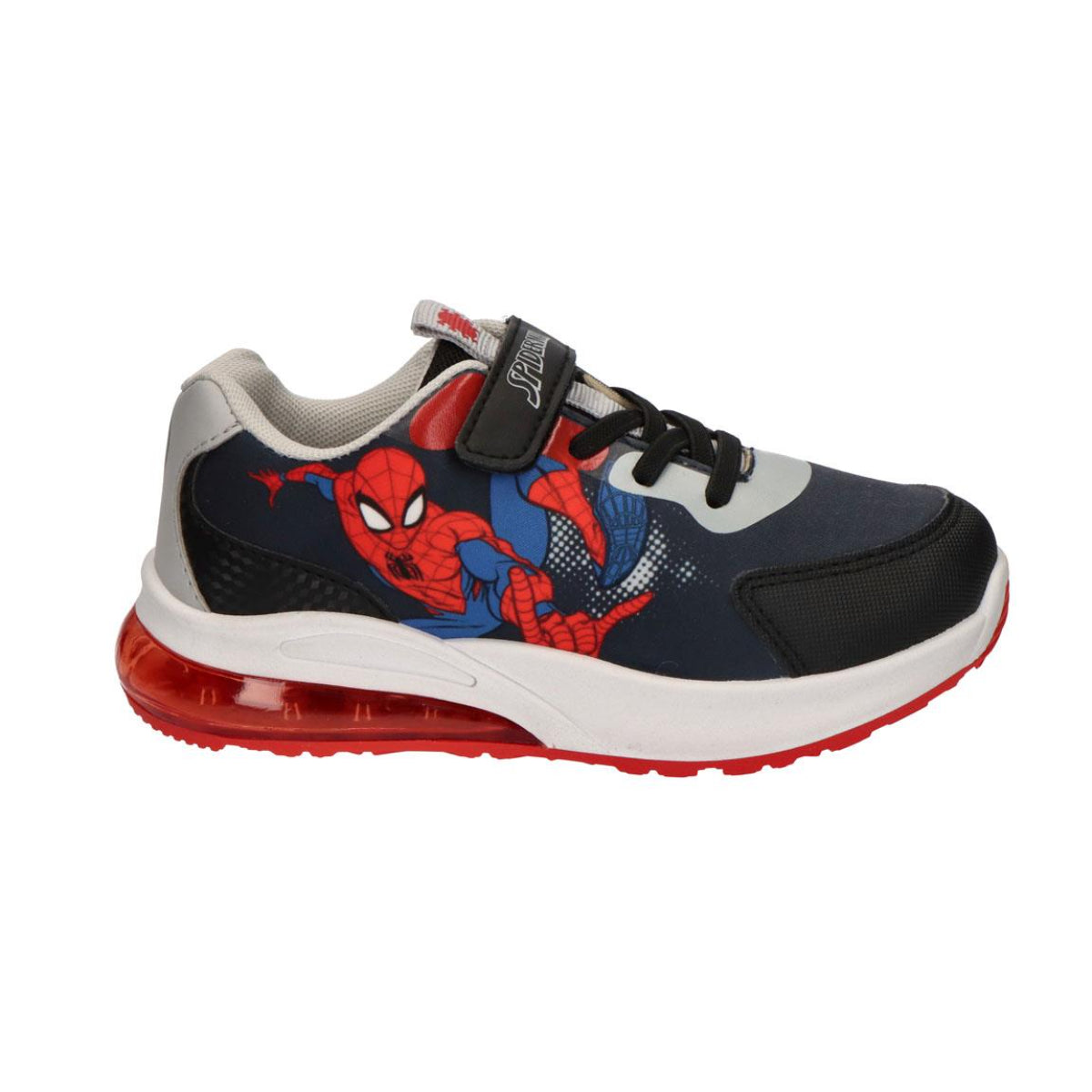 Marvel Spider-Man Kinder Schuhe mit Lichteffekt für Spielplatz und unterwegs