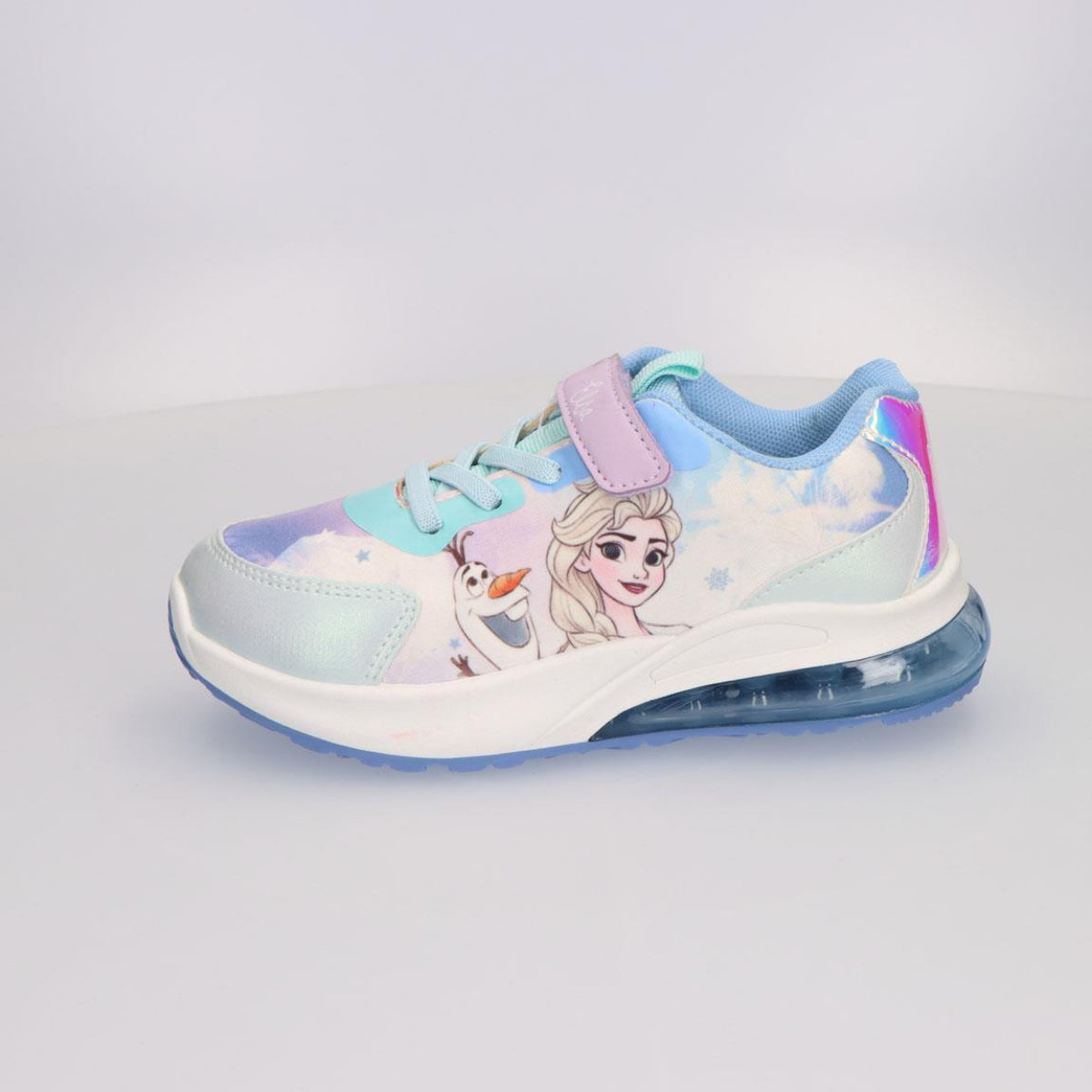 Disney Frozen Kinder Sporty Shoes mit Licht Freizeitschuhe aus Polyurethanleder und Polyester