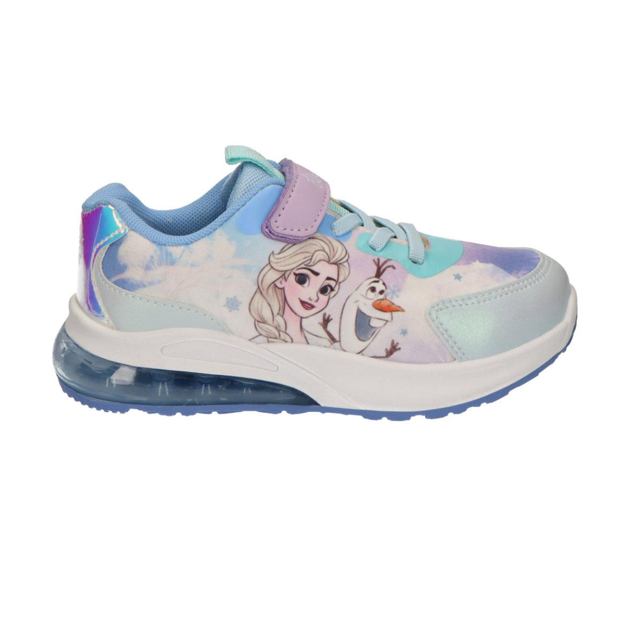 Disney Frozen Kinder Sporty Shoes mit Licht Freizeitschuhe aus Polyurethanleder und Polyester