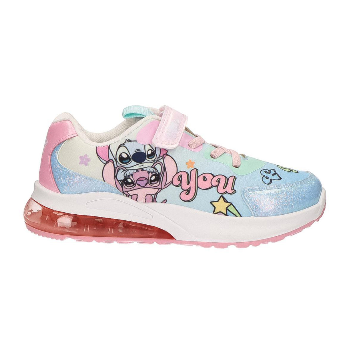 Disney Stitch Kinder Freizeitschuhe Sneaker mit Licht für Alltag und Ausflüge
