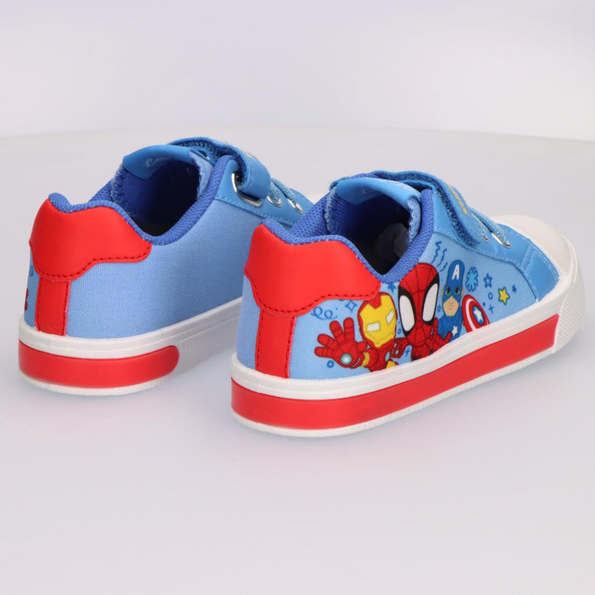 Marvel Spidey Kinder Canvas Sneaker mit Lichteffekt Schuhe für Freizeit und Alltag