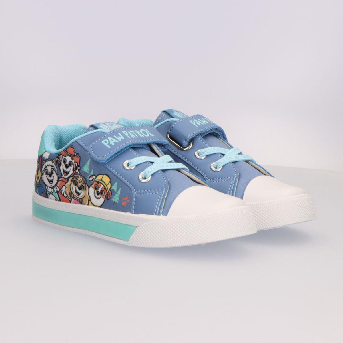 Paw Patrol Kinder Unisex Schuhe mit Lichteffekt und Klettverschluss